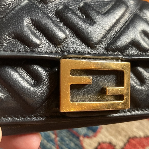 Fendi Baguette Micro Trifold Wallet - Picture 13 of 14